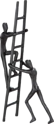 Produktbild von Casablanca by Gilde Dekofigur Design Skulptur Teamwork  H. 23,5 cm,67494