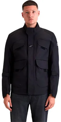 Image de Alpinestars Altan, veste textile imperméable Drystar pour moto, noire, taille XL