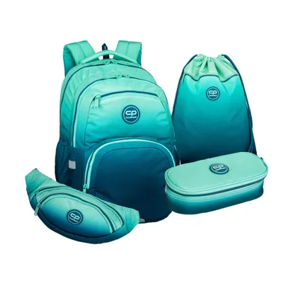 Produktbild von CoolPack CoolPack 4tlg. Rucksack-Set PICK 17 - Blaue Lagune