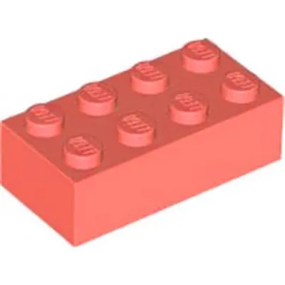 Produktbild von Lego® 2x4 Stein 3001 - 1 Stück Coral