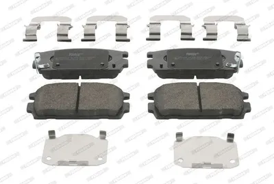 Produktbild von FERODO Bremsbeläge Satz Hinten für HYUNDAI TERRACAN (HP) FDB1841