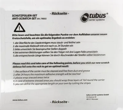 Zdjęcie produktu dla Tubus Anp Dragd Naklejka ochronna