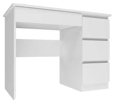 Image de Bureau TRISTON – blanc mat, design droit