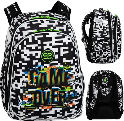 Produktbild von Plecak szkolny Coolpack 2-komorowy turtle game over