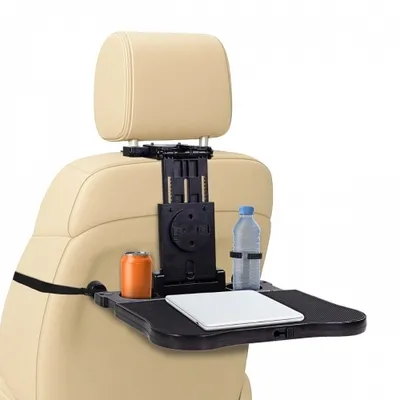 Produktbild von Tisch für Autos Mobiclinic Autotisch Autoablage Verstellbar Faltbar Doppeluntersetzer Handy- und Tablet-Unterstützung Staycar Auto Beistelltisch
