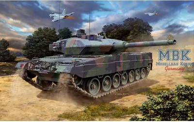 Produktbild von Revell Leopard 2 A6/A6M, Tank model, Montagesatz, 1:72, Leopard 2A6/A6M, Kunststoff, Zwischen