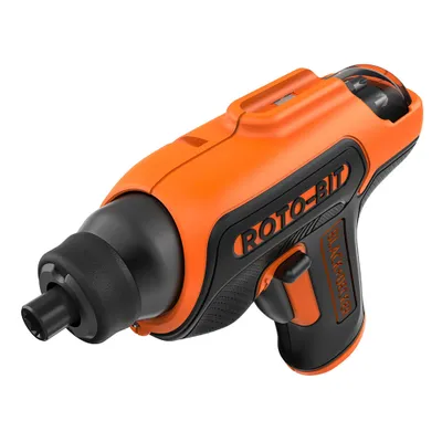 Produktbild von Black & Decker CS36BST, Elektrischer Schraubendreher, Pistolengriff, Magnetischer Bithalter, Schwarz, Orange, 180 RPM, 5 Nm