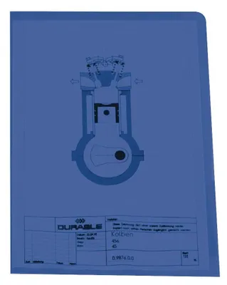 Obrázok produktu pre DURABLE STANDARD Sichthlle, DIN A4, PP, 0,12 mm, čierna