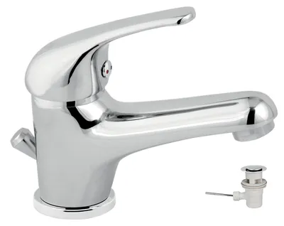Obrázek produktu pro 92001 Umyvadlová baterie s výpustí Titania Iris chrom