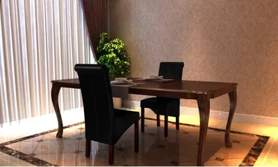 Immagine prodotto di Sedie da Pranzo 2 pz Nere in Pelle finta