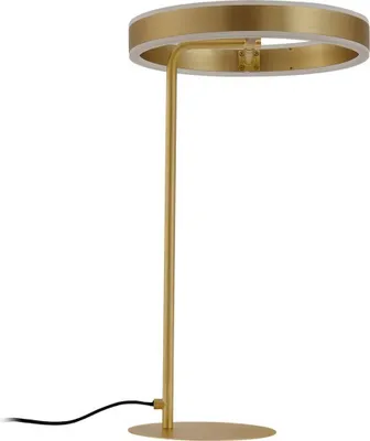 Produktbild von Lucande LED-Tischlampe Yekta, messingfarben, 59 cm, dimmbar