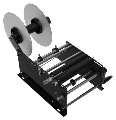 Produktbild von Halbautomatische Etikettiermaschine, hohe Präzision, schnelle Etikettiergeschwindigkeit, schwarz
