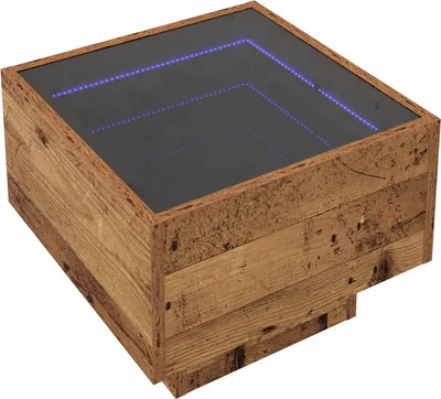 Obrázek produktu pro vidaXL Konferenční stolek z regenerovaného dřeva 40 x 40 x 30 cm materiál na bázi dřeva