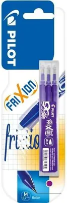 Produktbild von PILOT FriXion Ersatzmine Ball 0,7mm violett 3 Stück Blister