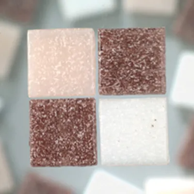 Produktbild von MosaixPro-Glassteine  lilamix, 10 x 10 x 4 mm 200 g