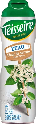 Produktbild von Teisseire Sirup Holunderblüte zero Zucker 600ml - Cocktails (1er Pack)