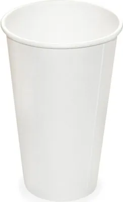 Produktbild von 50x Heiß- und Kaltgetränkebecher Pappbecher weiß 400ml 510ml Ø 90mm