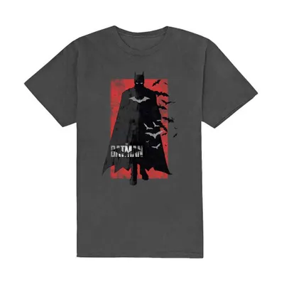 Produktbild von DC Comics | Offizielles Band T-Shirt | The Batman Distressed Logo, XX-Large, Grau