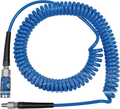 Produktbild von Riegler Spiralschlauch-Druckknopf-Sicherheitskuppl.-Set, PU,¸ 8x5, 7,5 m