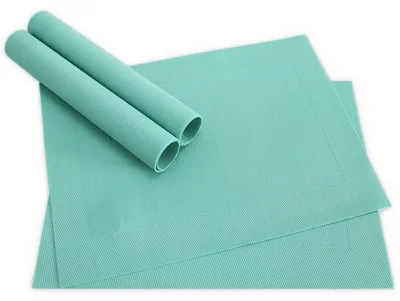 Produktbild von Tischsets BORDA 4er Set Mint-grün als Tischuntersetzer