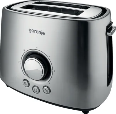 Produktbild von GORENJE KG Toaster 2Schlitz 1000W Brötchenaufs. Auft. Aufw. edst T1000E