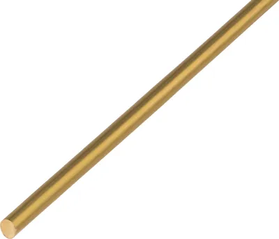 Immagine prodotto di Alberts 471118 Asta rotonda, ottone, 1000 x 4 mm