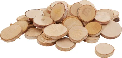 Produktbild von VBS Birkenscheiben-Mix "Rund", ca. 250 g