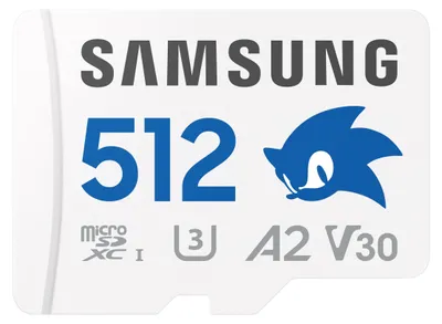 Produktbild von Samsung MB-MD512S, 512 GB, MicroSDXC, Klasse 10, UHS-I, 180 MB/s, 130 MB/s