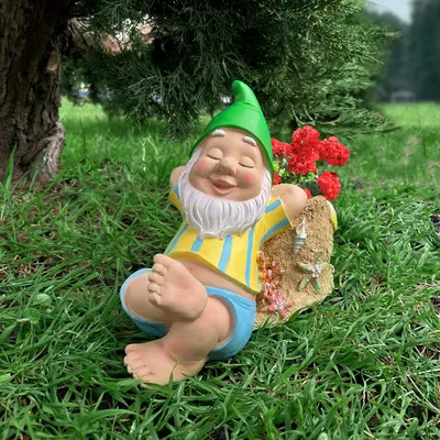 Obrázek produktu pro Trpaslík jako květináč pro zahradu a interiérovou dekoraci