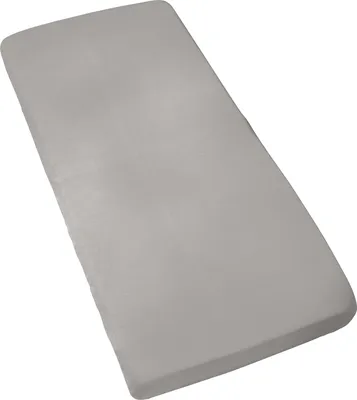Produktbild von Erwin Müller Baby-Spannbettlaken Murnau" grau 40x90 cm"