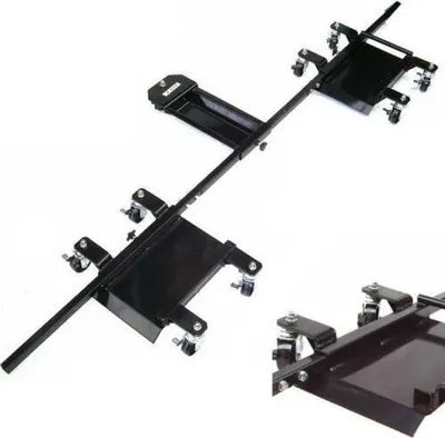 Produktbild von Motorrad Rangierhilfe 680kg Rollwagen Rolly Rangierschiene Motoradlift 06153