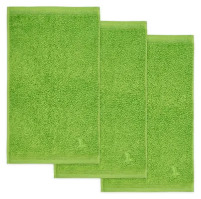 Zdjęcie produktu dla Möve ręcznik dla gości "Superwuschel" 3-pak zielony jabłkowy 30x50 cm"