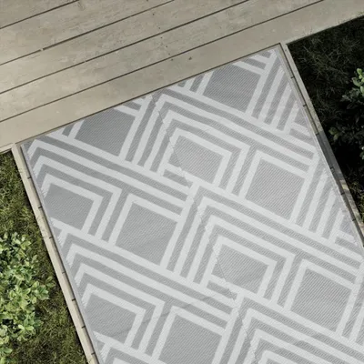 Produktbild von "2026 Promotion" Outdoor-Teppich ARAKIL Grau 120x180 cm PP - Outdoorteppiche CC22423