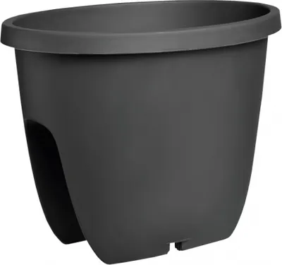 Obrázok produktu pre BALCONIA plastové zábradlie truhlica antracit 30cm