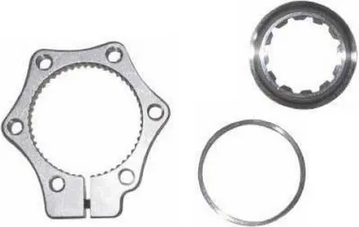 Produktbild von Massi Cl To 6b Bremsscheibenadapter Für Fahrrad Silber  Silber One Size