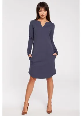 Obrázek produktu pro BeWear Dámské mini šaty Ingegerd B017 šedá M