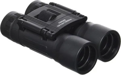 Produktbild von Binokulair Fernglas für Erwachsene, schwarz, 10x25