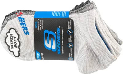 Zdjęcie produktu dla Skechers 6pk Boys No Terry Socks S112222-GRY, Skarpety, Uni , Szare