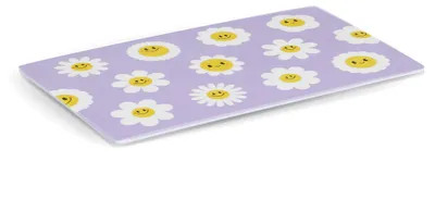 Produktbild von ZELLER 26485 Frühstücksbrettchen HAPPY FLOWERS aus Melamin