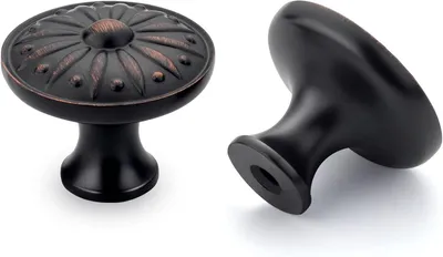 Obrázok produktu pre Nábytkové gombíky, okrúhle, 10 ks, 32 mm, zinková zliatina, do kuchyne