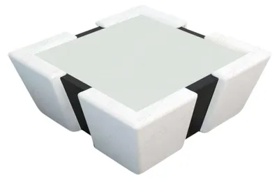 Produktbild von Couchtisch Apollonia LED in Leder