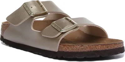 Image de Birkenstock Arizona BS [slip-on] mule or, taille : 41, 1016111