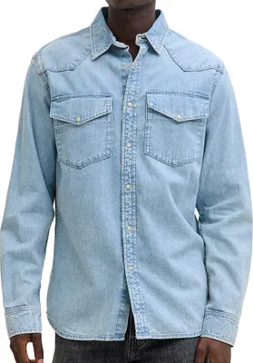 Produktbild von JACK & JONES Herren Jeanshemd Western Shirt