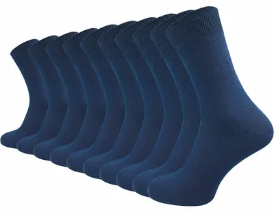 Produktbild von Solidchoice – 10 Paar Baumwollsocken, bequemer Bund ohne Drucknaht