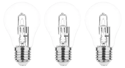 Produktbild von Modee E27 Halogenlampe Globe 42W 624lm 2700K warmweiß 3 Stück dimmbar