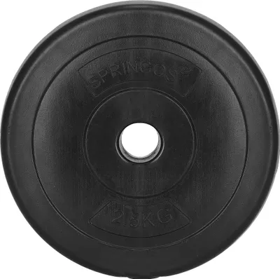 Productafbeelding van Gewichtsschijven van 2,5 kg, kunststof, diameter 31 mm, geschikt voor halters