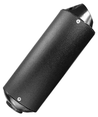 Imagen del producto de Tubo de escape universal para motocicletas de 28 mm, adecuado para motores pequeños, color