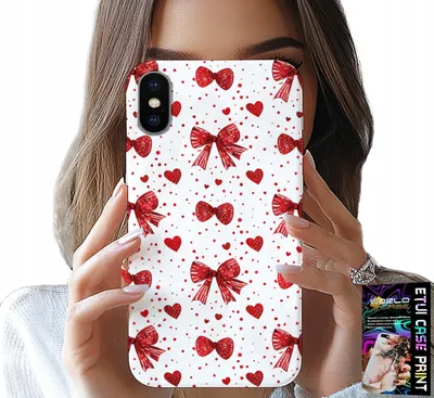 Immagine prodotto di Custodia Per Iphone X / Xs - Nastro Rosso Ribbon Fashion Designs