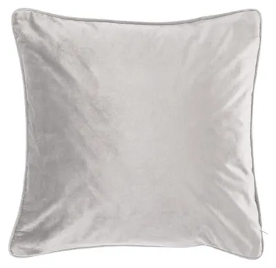 Productafbeelding van Lichtgrijs Fluwelen Kussen 60x60 cm