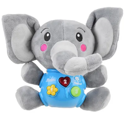 Produktbild von Interaktiver Plüsch-Elefant ZA3951